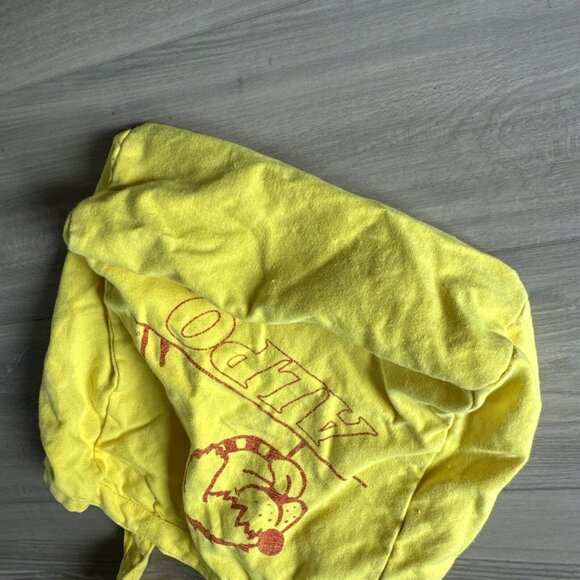 VINTAGE ALPO CAT FOOD YELLOW CANVAS TOTE BAG, GARFIELD 1978‎ - Picture 7 of 12